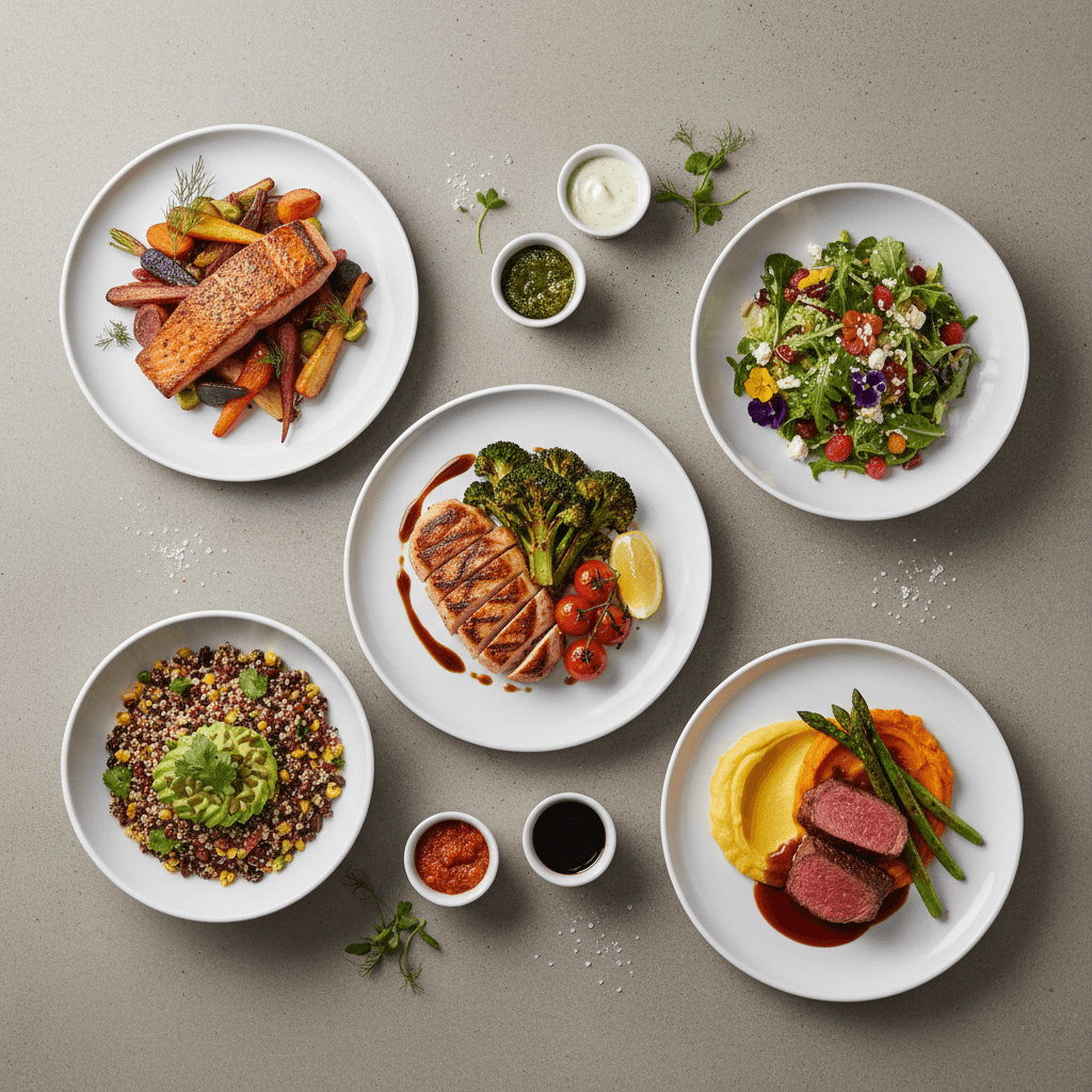 Flexible catering menu options